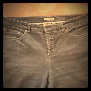 Grey light cord jeans